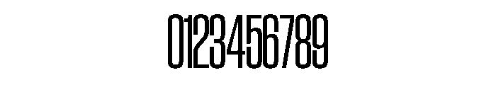 SwisspostersVAR CondensedTall Instance Font OTHER CHARS