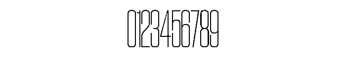 SwisspostersVAR CondensedThin Instance Font OTHER CHARS