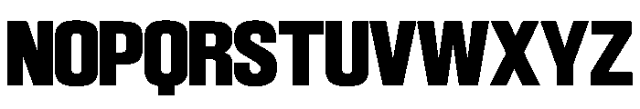 SwisspostersVAR ExtraBoldTall Instance Font UPPERCASE