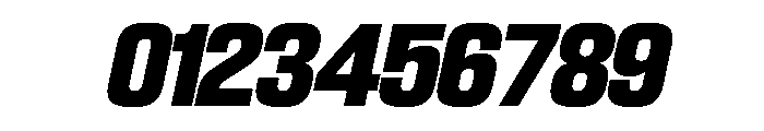 SwisspostersVAR ExtraBoldTallItalic Instance Font OTHER CHARS