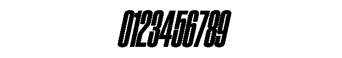SwisspostersVAR ExtraCondensedBlackItalic Instance Font OTHER CHARS