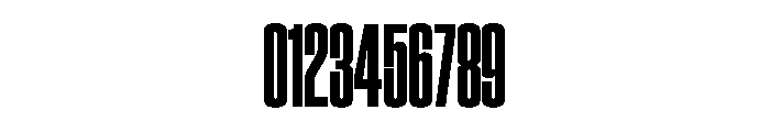 SwisspostersVAR ExtraCondensedBlackTall Instance Font OTHER CHARS