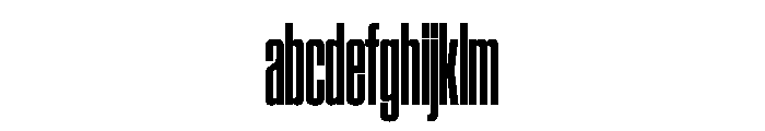 SwisspostersVAR ExtraCondensedBold Instance FONT