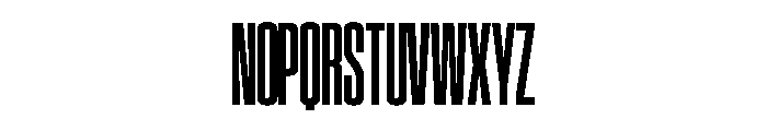 SwisspostersVAR ExtraCondensedBoldTall Instance Font UPPERCASE
