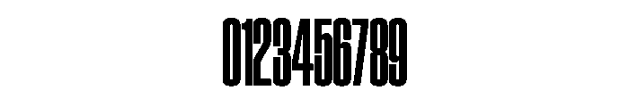 SwisspostersVAR ExtraCondensedExtraBold Instance Font OTHER CHARS