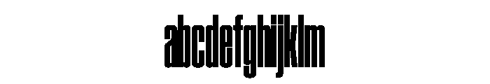 SwisspostersVAR ExtraCondensedExtraBold Instance FONT