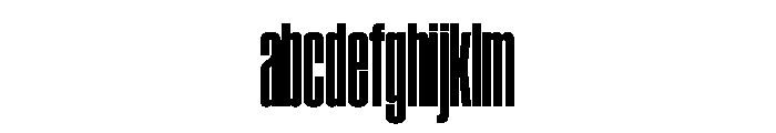 SwisspostersVAR ExtraCondensedExtraBoldTall Instance FONT