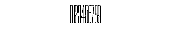 SwisspostersVAR ExtraCondensedExtraLight Instance Font OTHER CHARS