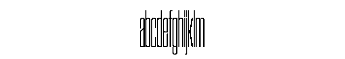 SwisspostersVAR ExtraCondensedExtraLight Instance FONT
