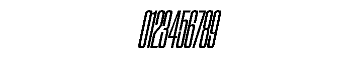 SwisspostersVAR ExtraCondensedItalic Instance Font OTHER CHARS