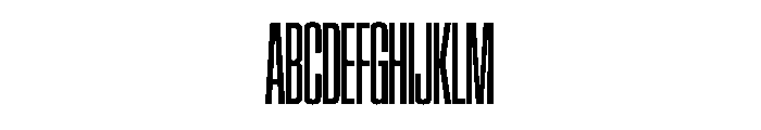 SwisspostersVAR ExtraCondensedMedium Instance Font UPPERCASE