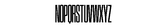 SwisspostersVAR ExtraCondensedMedium Instance Font UPPERCASE