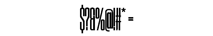 SwisspostersVAR ExtraCondensedMediumTall Instance Font OTHER CHARS