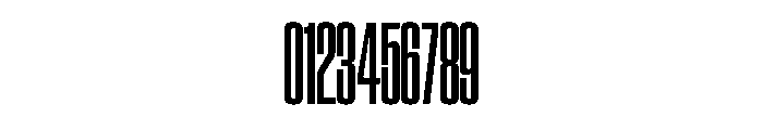SwisspostersVAR ExtraCondensedSemiBold Instance Font OTHER CHARS