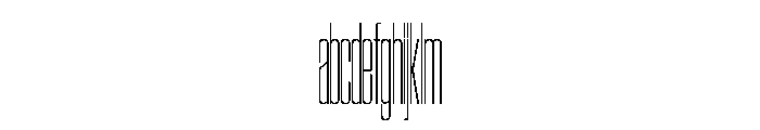 SwisspostersVAR ExtraCondensedThin Instance FONT
