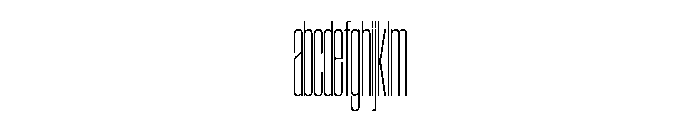 SwisspostersVAR ExtraCondensedThinTall Instance FONT