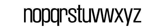 SwisspostersVAR Light Instance Font LOWERCASE