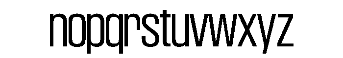 SwisspostersVAR LightTall Instance Font LOWERCASE