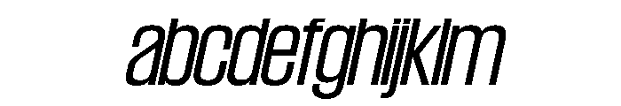 SwisspostersVAR LightTallItalic Instance FONT