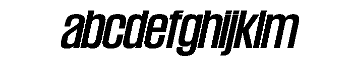 SwisspostersVAR MediumTallItalic Instance FONT