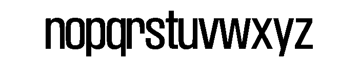 SwisspostersVAR Regular Instance Font LOWERCASE