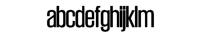 SwisspostersVAR SemiCondensed Instance FONT