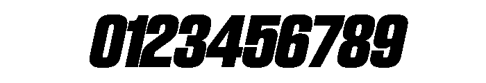 SwisspostersVAR SemiCondensedBlackItalic Instance Font OTHER CHARS