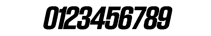 SwisspostersVAR SemiCondensedBoldTallItalic Instance Font OTHER CHARS