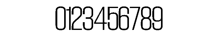 SwisspostersVAR SemiCondensedExtraLight Instance Font OTHER CHARS