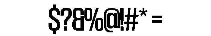 SwisspostersVAR SemiCondensedMedium Instance Font OTHER CHARS