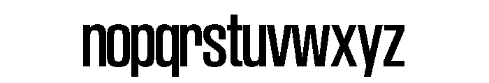 SwisspostersVAR SemiCondensedMedium Instance Font LOWERCASE