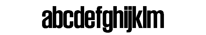 SwisspostersVAR SemiCondensedSemiBold Instance FONT