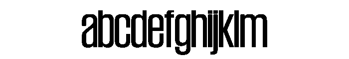 SwisspostersVAR SemiCondensedTall Instance FONT