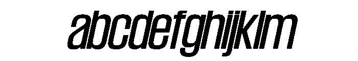SwisspostersVAR TallItalic Instance FONT