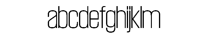 SwisspostersVAR Thin Instance FONT