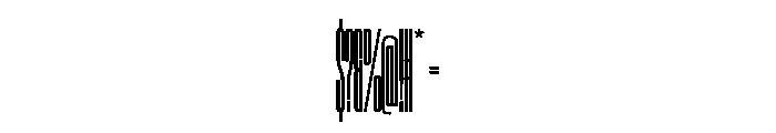 SwisspostersVAR UltraCondensed Instance Font OTHER CHARS