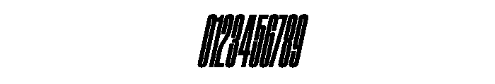 SwisspostersVAR UltraCondensedBlackTallItalic Instance Font OTHER CHARS