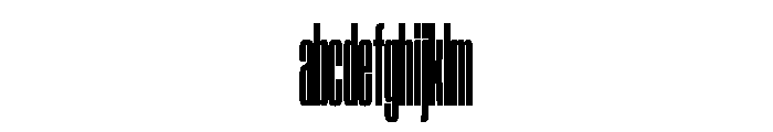 SwisspostersVAR UltraCondensedExtraBold Instance FONT