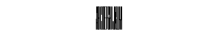SwisspostersVAR UltraCondensedLightTall Instance Font UPPERCASE