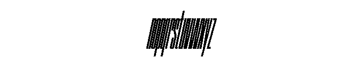 SwisspostersVAR UltraCondensedMediumItalic Instance Font LOWERCASE