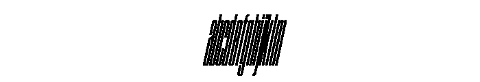 SwisspostersVAR UltraCondensedMediumTallItalic Instance FONT