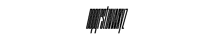 SwisspostersVAR UltraCondensedMediumTallItalic Instance Font LOWERCASE