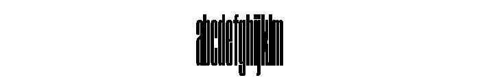 SwisspostersVAR UltraCondensedSemiBoldTall Instance FONT