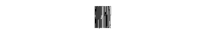 SwisspostersVAR UltraCondensedThinTall Instance Font UPPERCASE