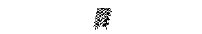 SwisspostersVAR UltraCondensedThinTallItalic Instance Font LOWERCASE