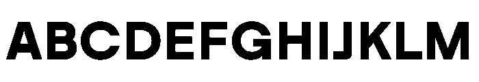 Swiza Bold Font UPPERCASE