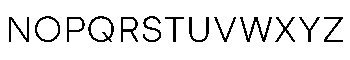 Swiza Light Font UPPERCASE
