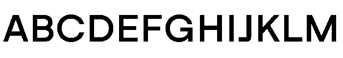 Swiza Medium Font UPPERCASE