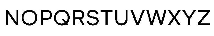 Swiza Regular Font UPPERCASE