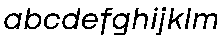 Swiza RegularItalic FONT